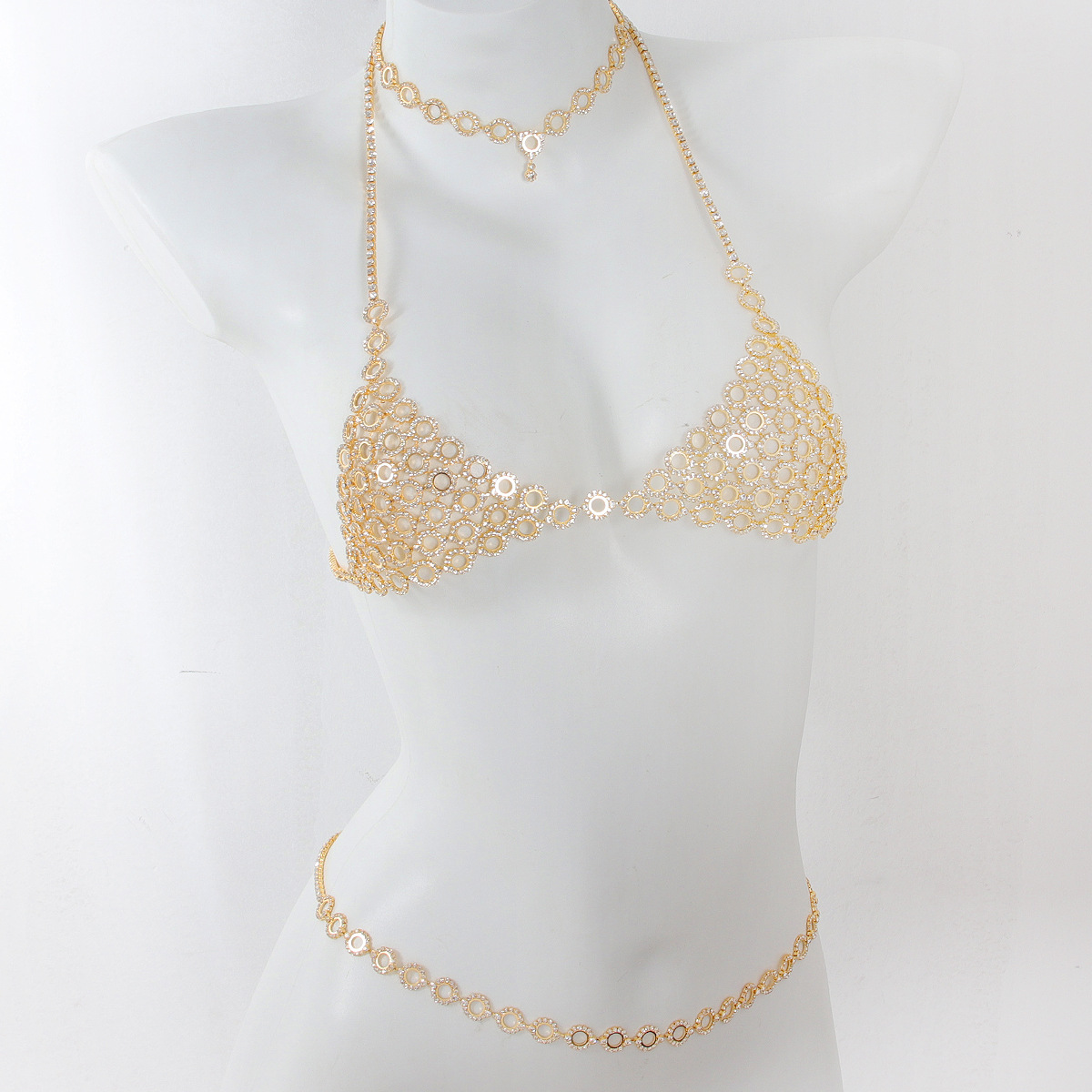 Body Jewelry Lot - Модное колье с круглым сращением, женский
