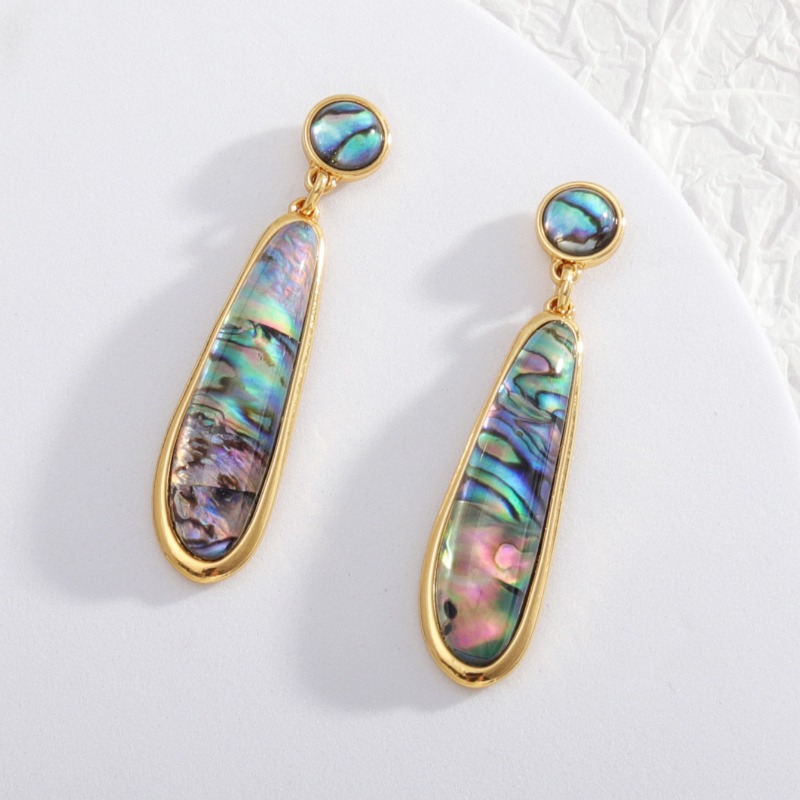 Body Jewelry Brands - Бумажные серьги-подвески в форме морского ушка