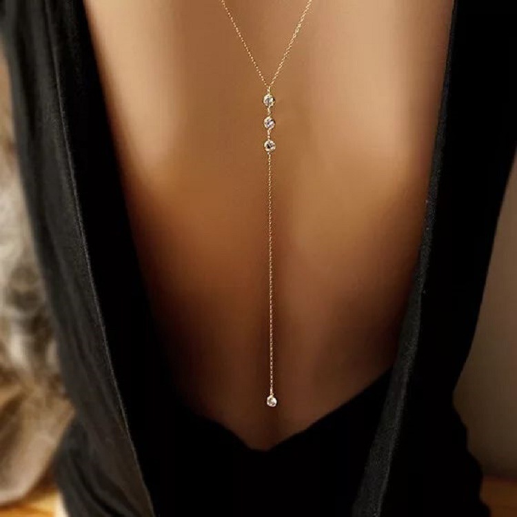 Body Jewels - Новое сексуальное женское ожерелье со стразами