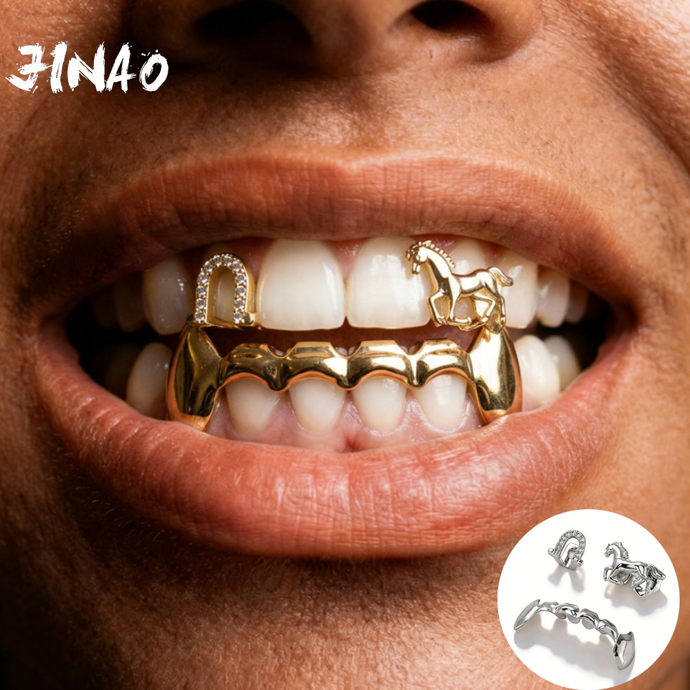 Body Jewelry Lot - Набор из 3-х зубных протезов JINAO