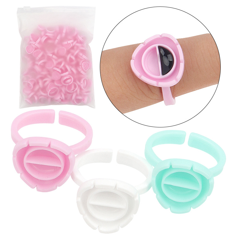 Body Jewelry Tattoo - 100 шт., одноразовые кольца для наращивания
