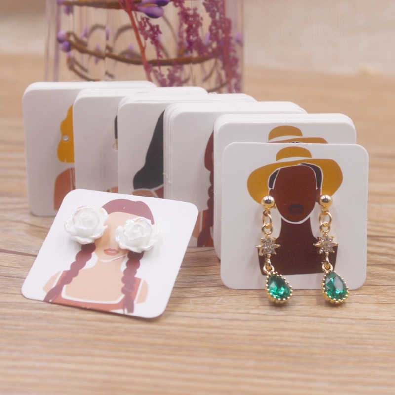 Body Jewelry Holder - 100 шт. 4x4 см, новые роскошные