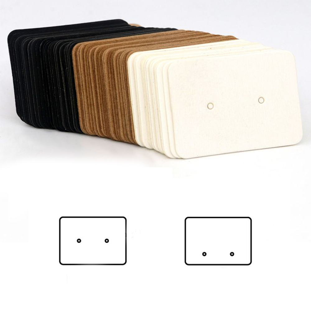 Body Jewelry Holder - 100 шт. 2,5x3,5 см блестящие золотые