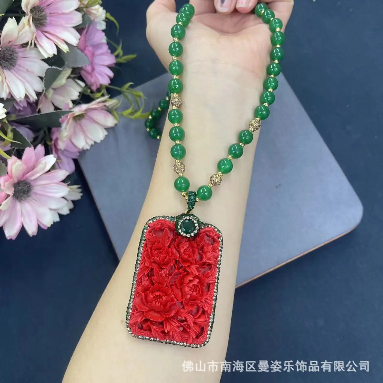 Body Jewelry Brands - Новый цветок пиона, красный бренд, небесный