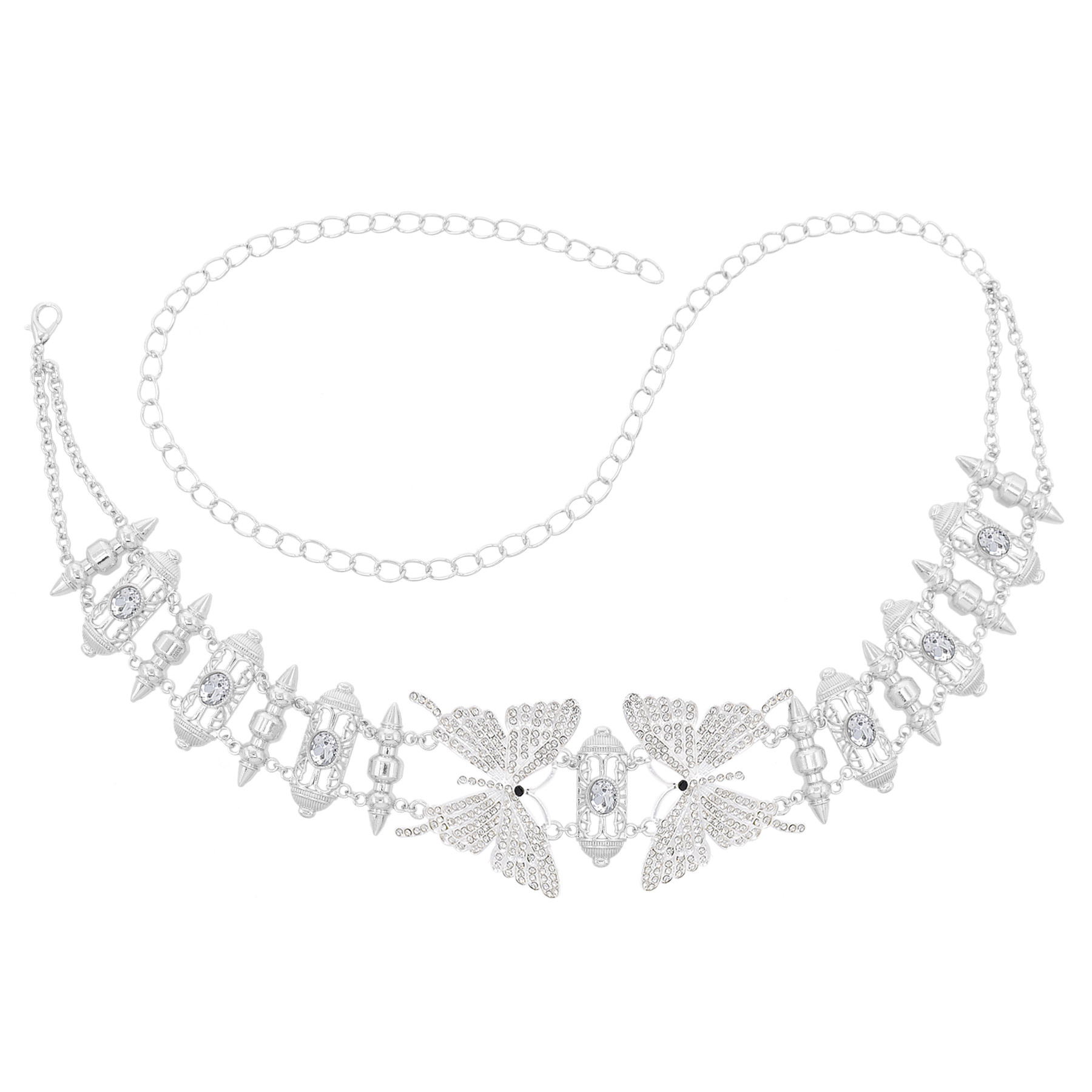 Body Jewelry Indian - Модные цепочки на талию с бабочками,