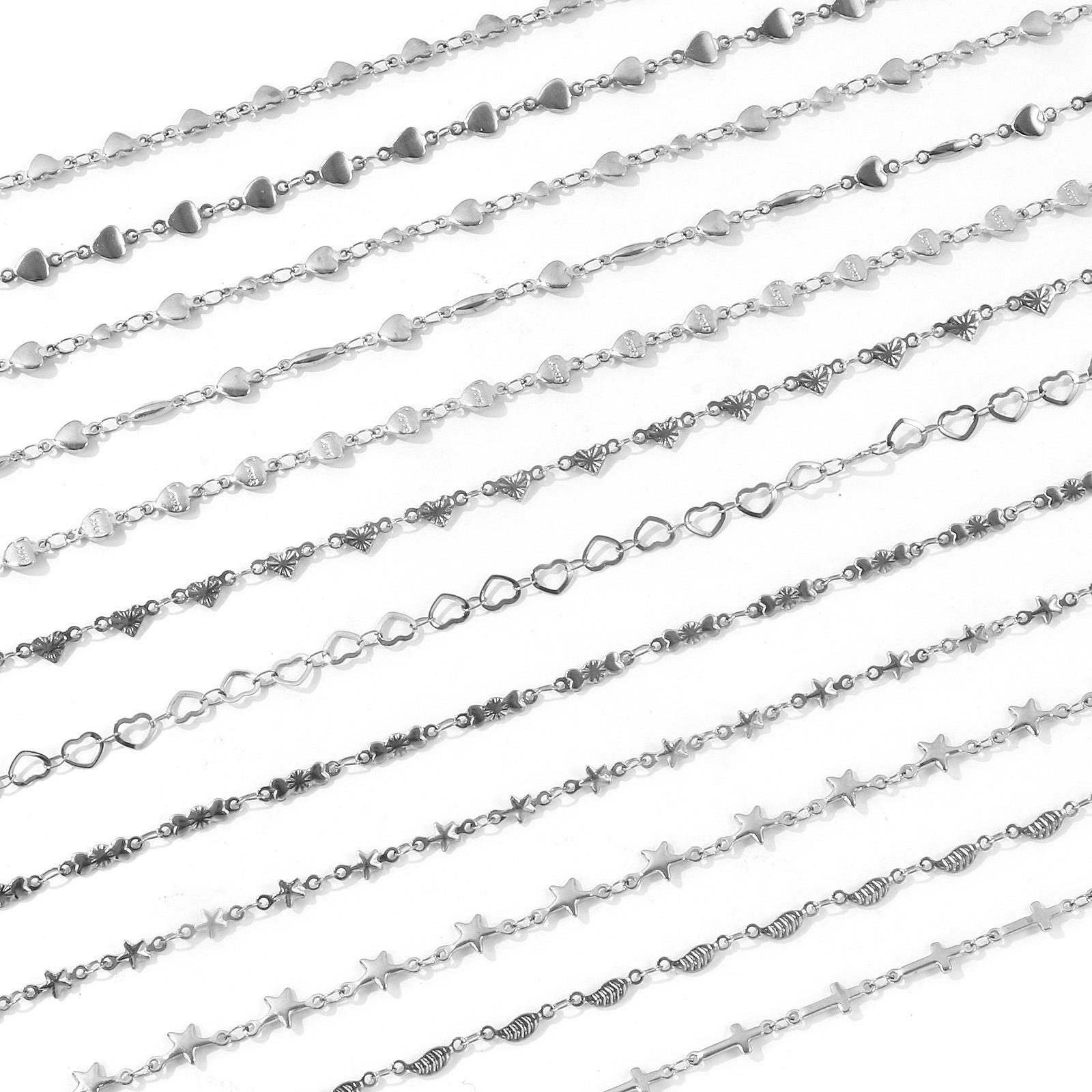 1 шт. Нежная цепочка-сердечко  – обзор и цена Body Jewelry Necklace