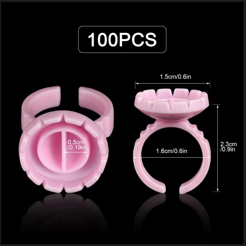 100 шт. одноразовых колечек дл – обзор и цена Body Jewelry Tattoo