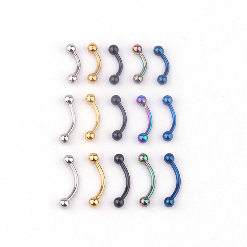 5 шт./лот, 16G, изогнутая штан – обзор и цена Body Jewelry Lot