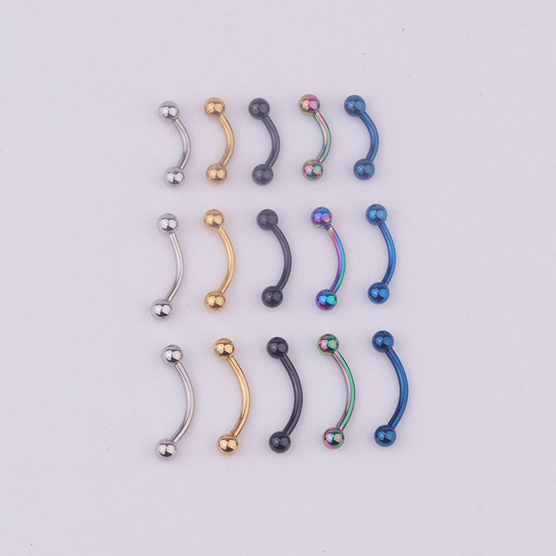 5 шт./лот, 16G, изогнутая штан – обзор и цена Body Jewelry Lot