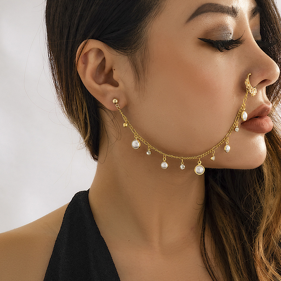 Индийские серьги золотого цвет – обзор и цена Body Jewelry Indian