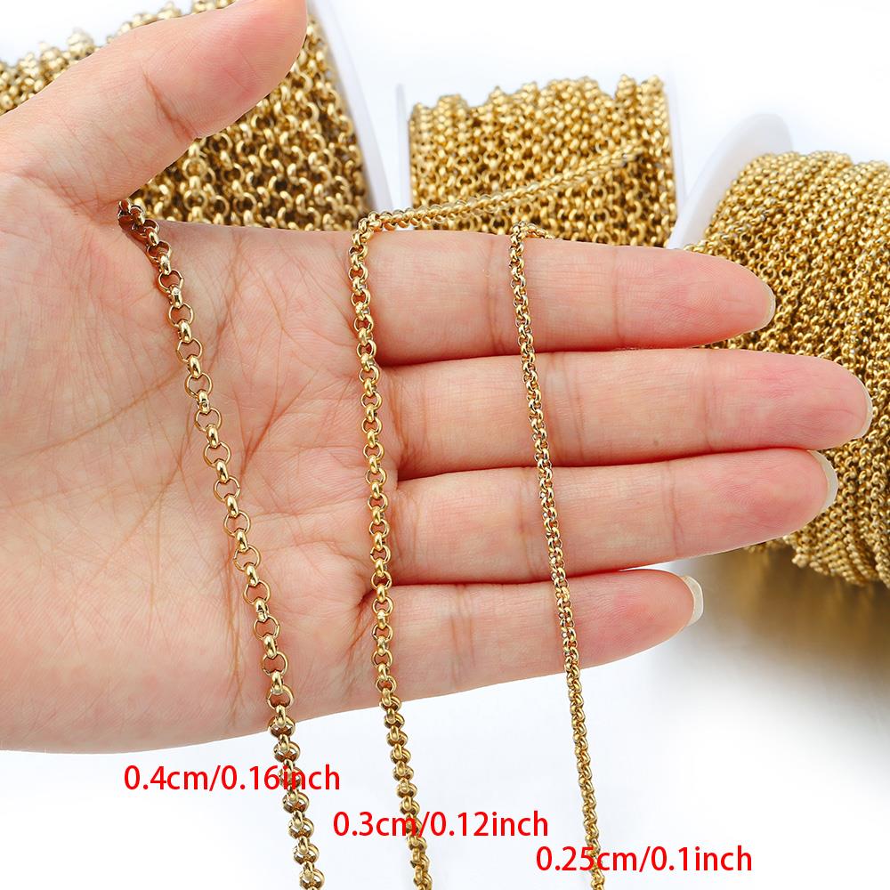 1 метр цепочки из нержавеющей  – обзор и цена Body Jewels