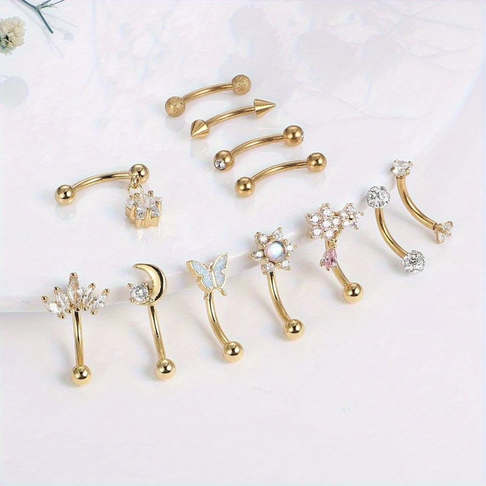 Florideco 1 шт., ювелирные изд – обзор и цена Belly Bar Titanium