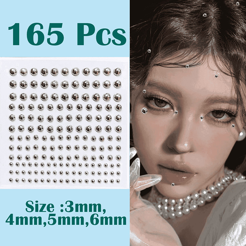 3D лицо глаза вечерние макияж  – обзор и цена Body Jewelry Tattoo