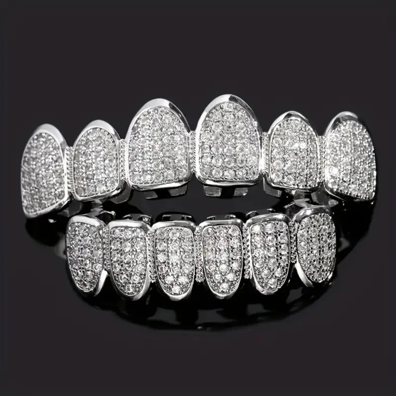 Новые серебристые грилзы для з – обзор и цена Body Jewelry Lot