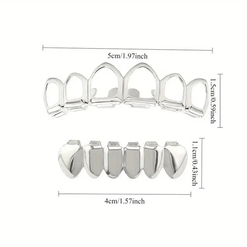Набор модных шестизубных выдол – обзор и цена Body Jewelry Lot
