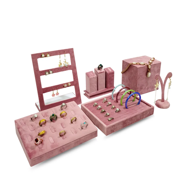 Новый розовый бархатный органа – обзор и цена Body Jewelry Holder