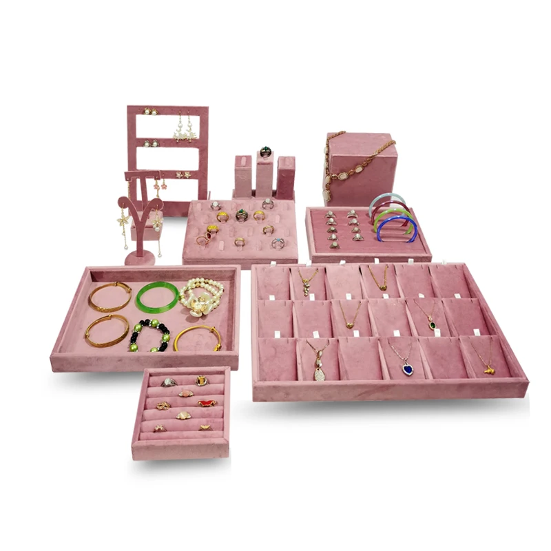 Новый розовый бархатный органа – обзор и цена Body Jewelry Holder