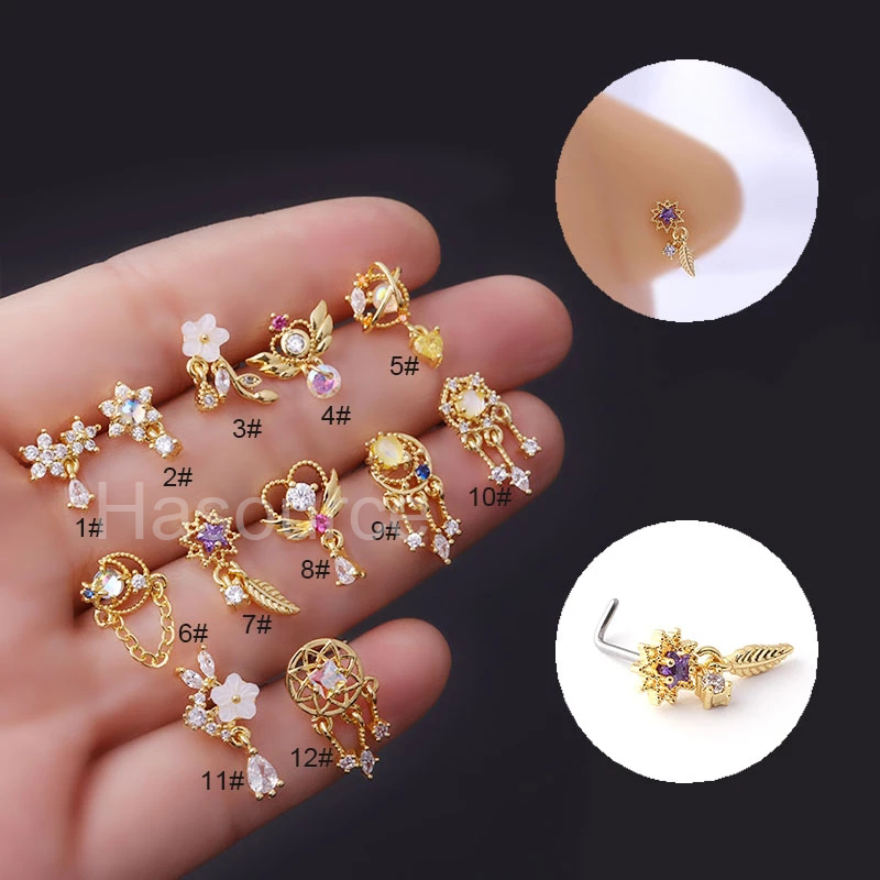 2022 Новый 1 шт. 316L Хирургич – обзор и цена Body Jewelry Indian