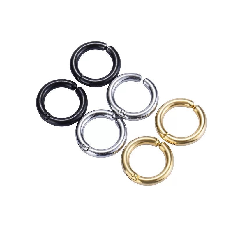 Серьги-кольца Huggie поддельны – обзор и цена Body Jewelry Tunnels