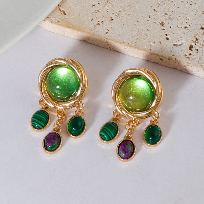 Красочные серьги со стеклянным – обзор и цена Body Jewelry Brands