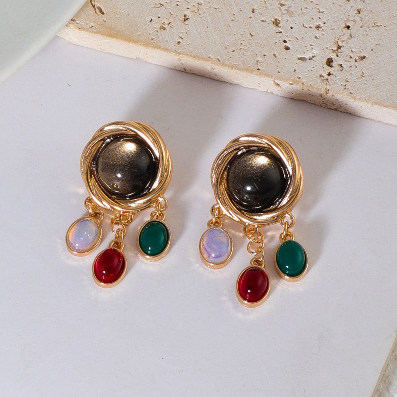 Красочные серьги со стеклянным – обзор и цена Body Jewelry Brands