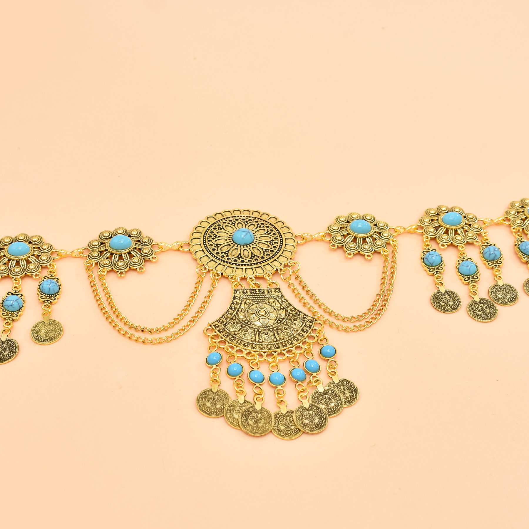 Цепочка на талию в стиле ретро – обзор и цена Body Jewelry Indian