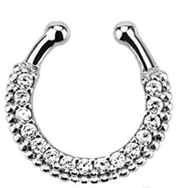 Индийский кристалл Snag в носу – обзор и цена Body Jewelry Indian