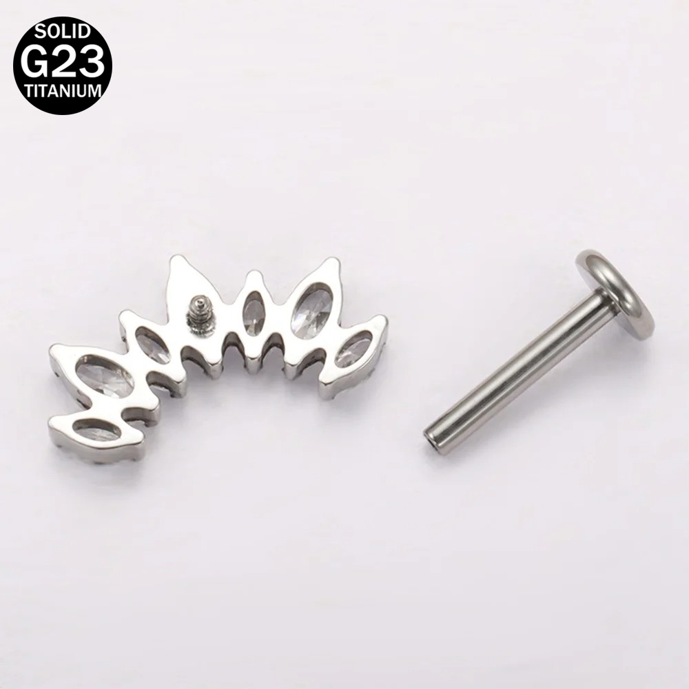 16G 18G F136 титан совершенно  – обзор и цена Body Jewelry Brands