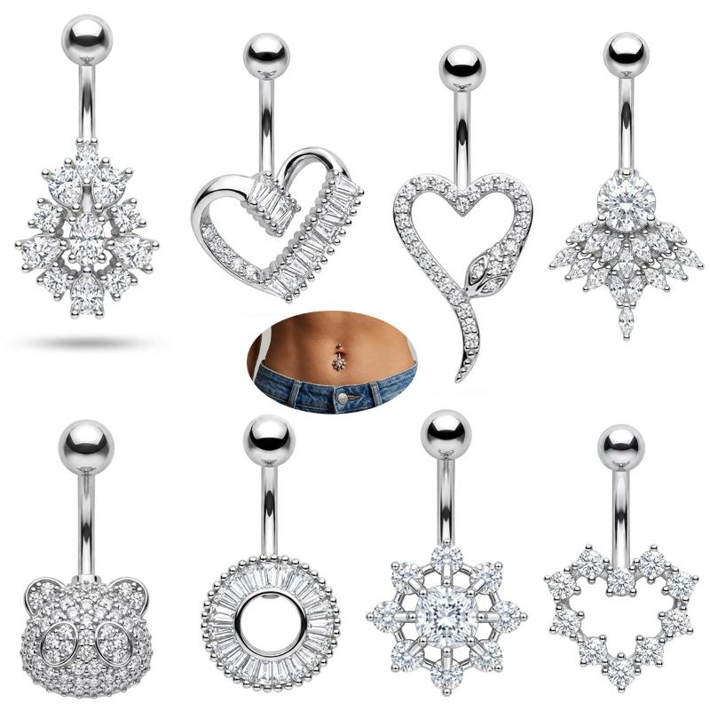 Кольца для пупка с подвеской в – обзор и цена Body Jewelry Tunnels