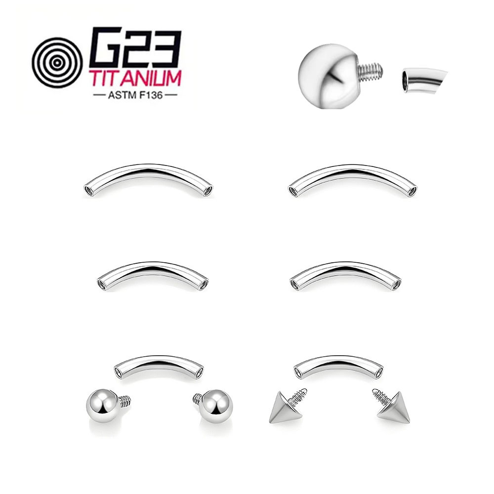 Оптовая продажа, 5/10/50 шт.,  – обзор и цена Belly Bar Titanium