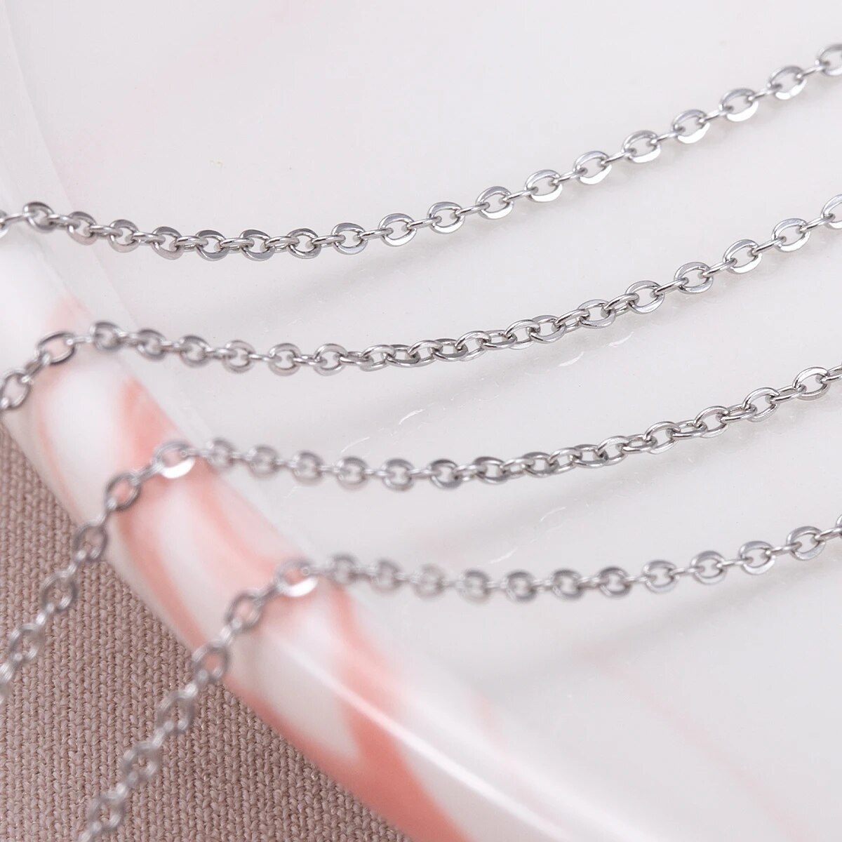 10-метровые тонкие цепочки из  – обзор и цена Body Jewelry Necklace