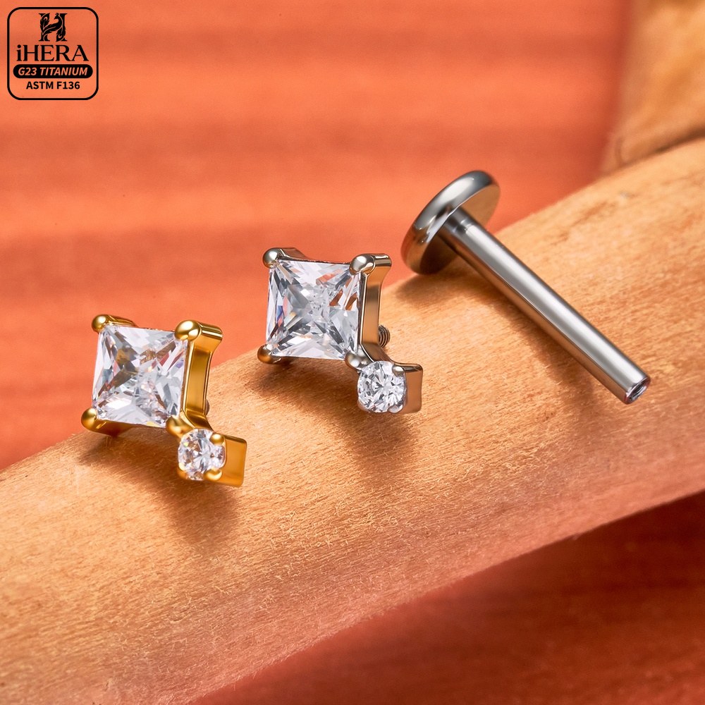 Титановые лабреты G23: сегмент – обзор и цена Belly Bar Titanium