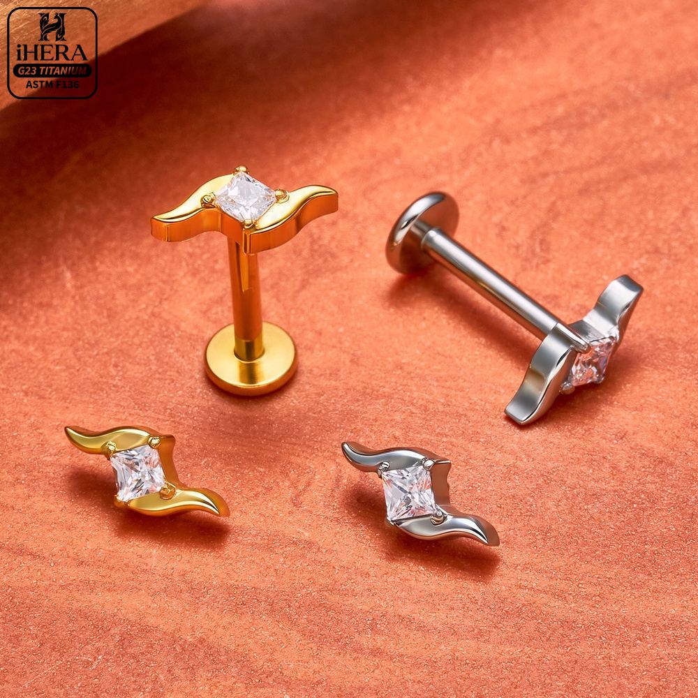 Титановые лабреты G23: сегмент – обзор и цена Belly Bar Titanium