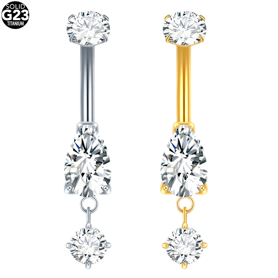 1/5 шт., титановый кристалл, ц – обзор и цена Belly Bar Titanium
