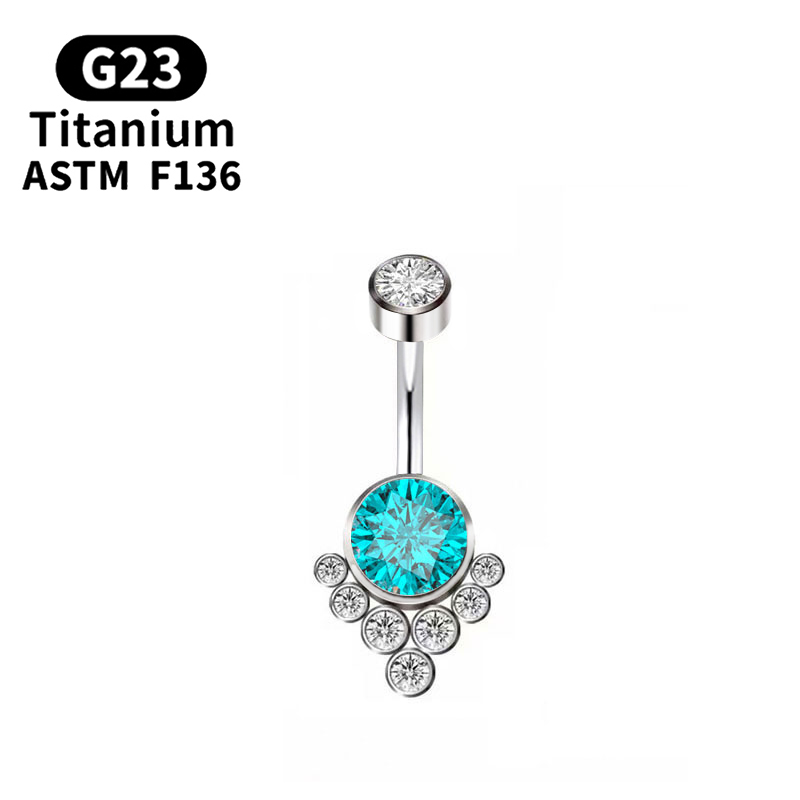 G23 Титановый пирсинг Titanium – обзор и цена Belly Bar Titanium