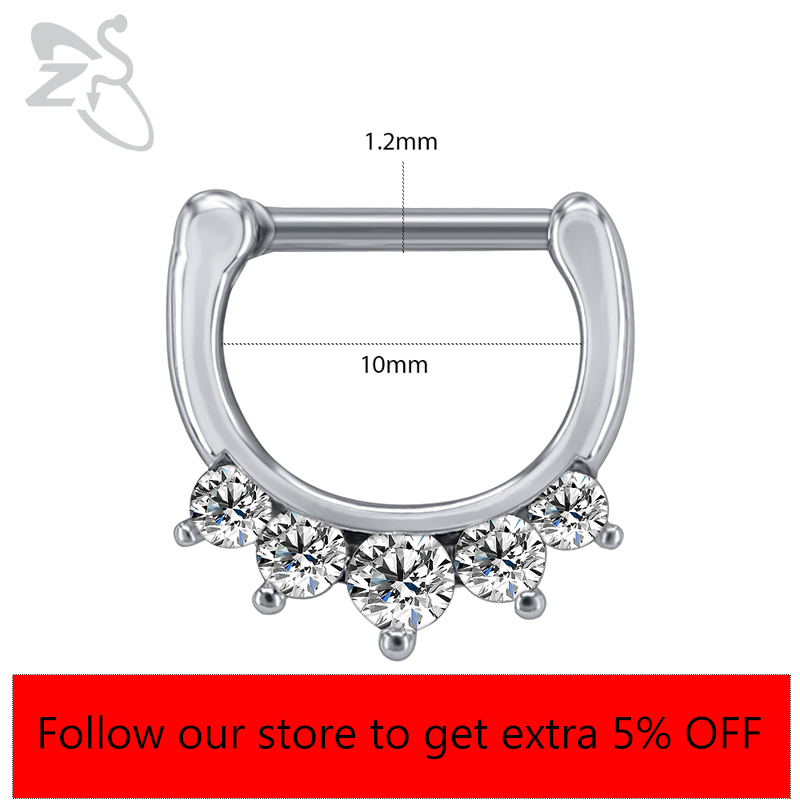 ZS 16G хирургические стальные  – обзор и цена Body Jewelry Indian
