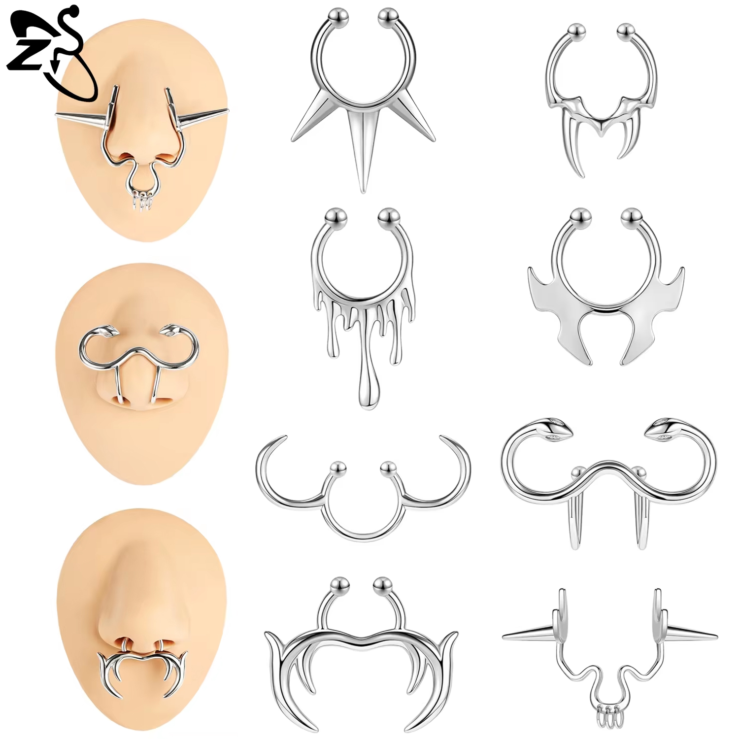 Кольцо ZS для имитации перегор – обзор и цена Body Jewelry Tunnels